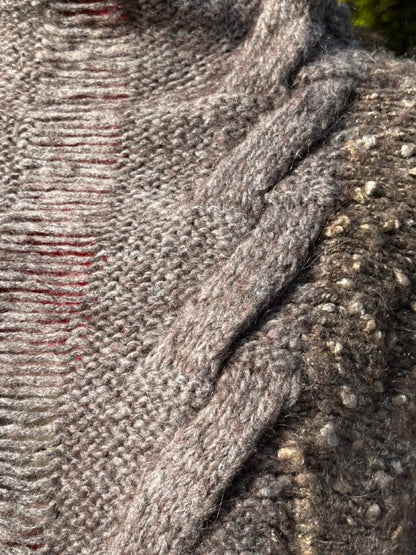 Earthbound – Handcrafted Textured Knit Sweater