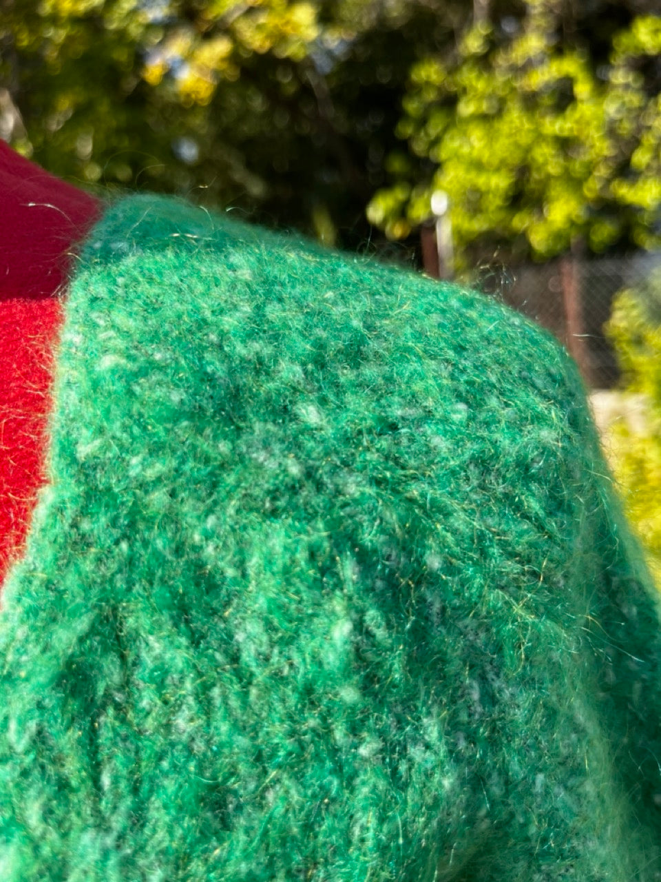 Turquoise of the Mediterranean – Handcrafted Knit Blouse