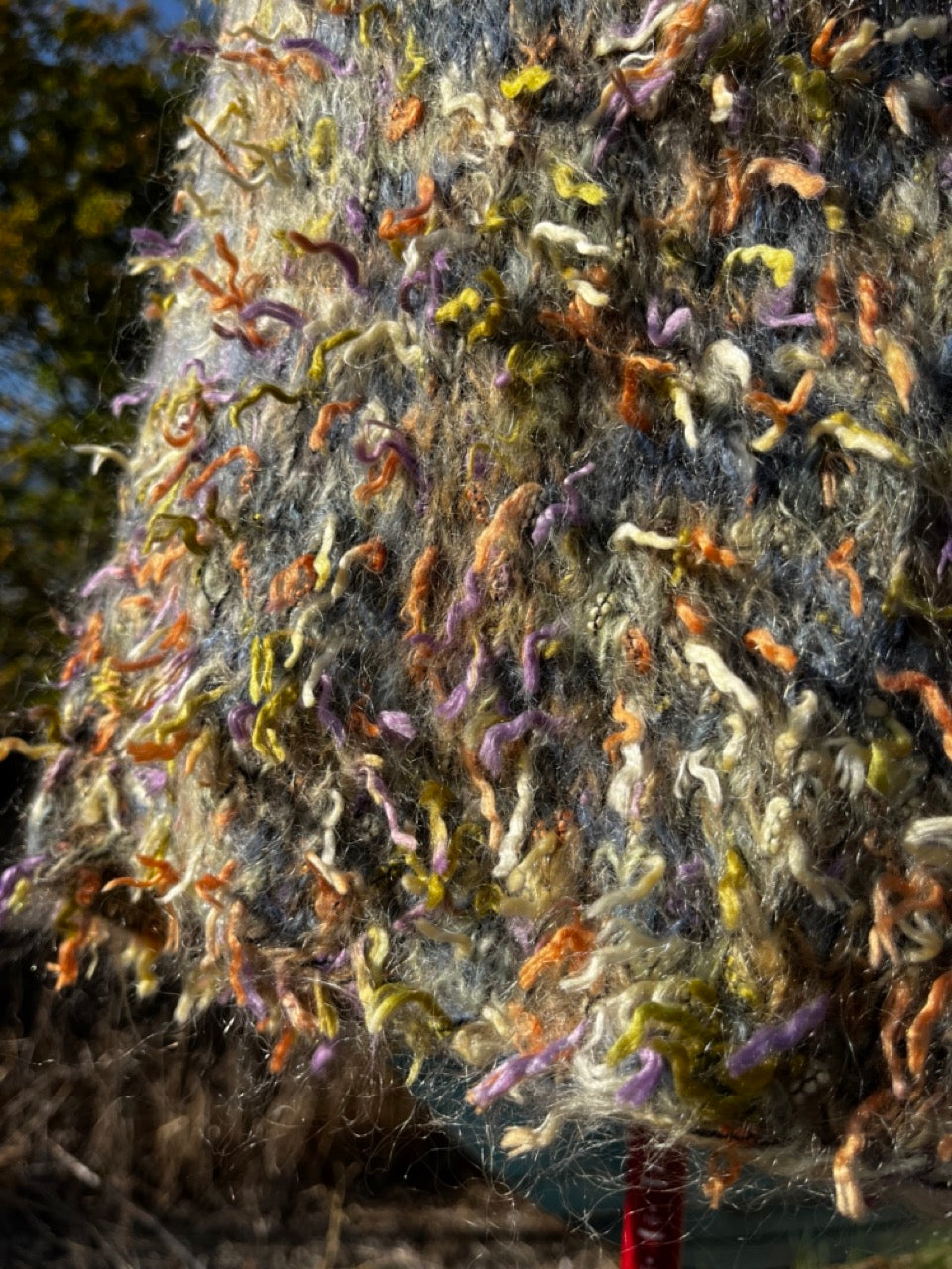 Wild Meadow – Handcrafted Textured Knit Long Vest