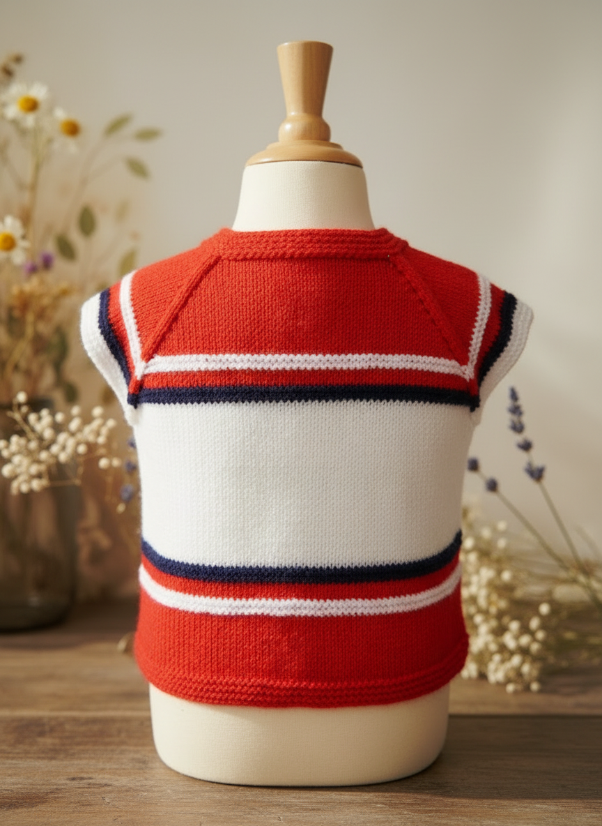 Back view on mannequin torso