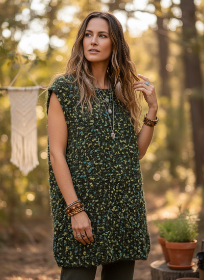 Forest Whispers Tunic Three-Quarter View