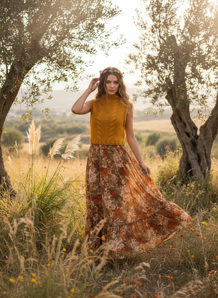 Golden Sun Top Natural Setting