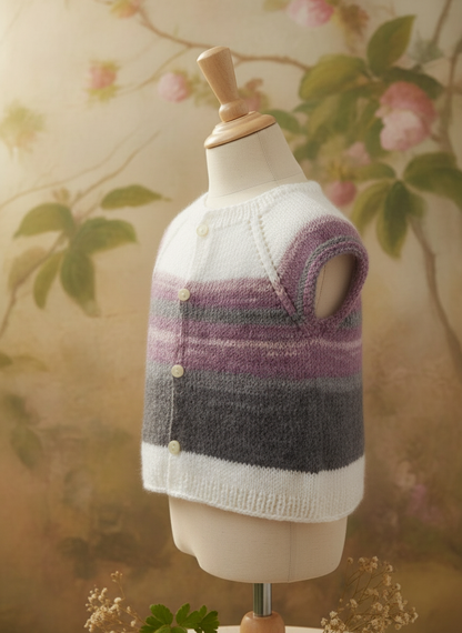 Lilac Mist - Armhole Detail