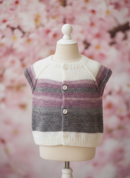 Lilac Mist - Button Detail