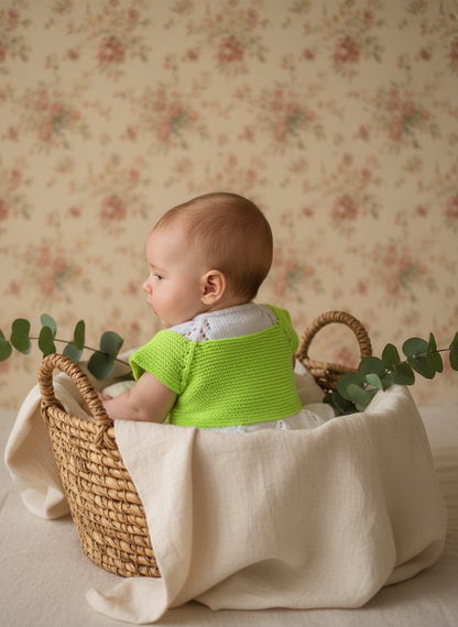 Lime Blossom Vertical - Back