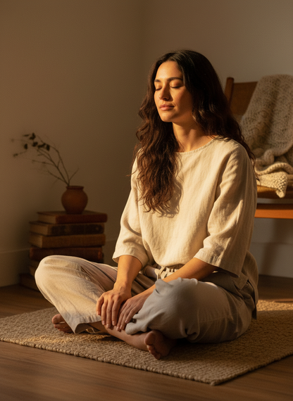 Nomad Air - Female model sitting