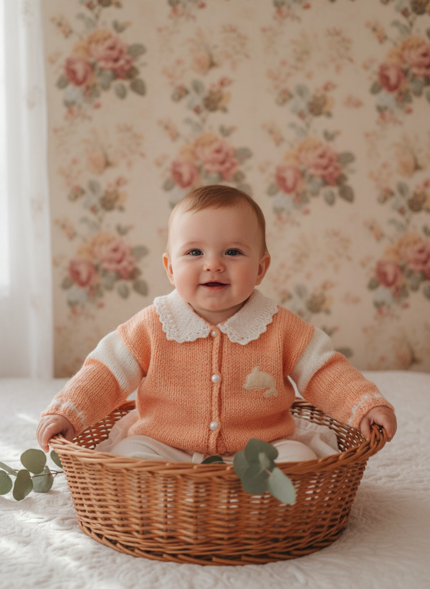 Peach Meadow - Low Basket New