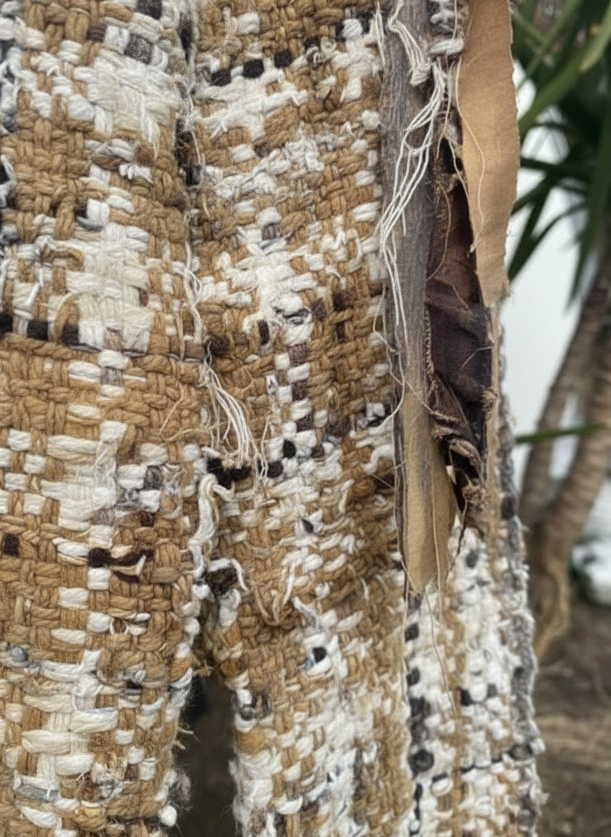 Ritual Pants - Macro weave texture