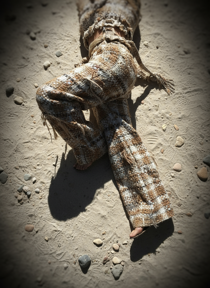 Ritual Pants Model - Artsy 10: Overhead perspective